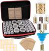 Grain Seed Storage Bottle & Portable 48-Compartment Bag Box