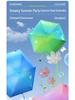Mamoru Sunflower Ultralight Compact Sun & Rain Umbrella - Portable Sunscreen Parasol