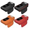 Arm Rest Cushion for Car Interior Heightening Middle Console Cover with 2 Storage Cup Holder Organizers Tissue Box Side Bag