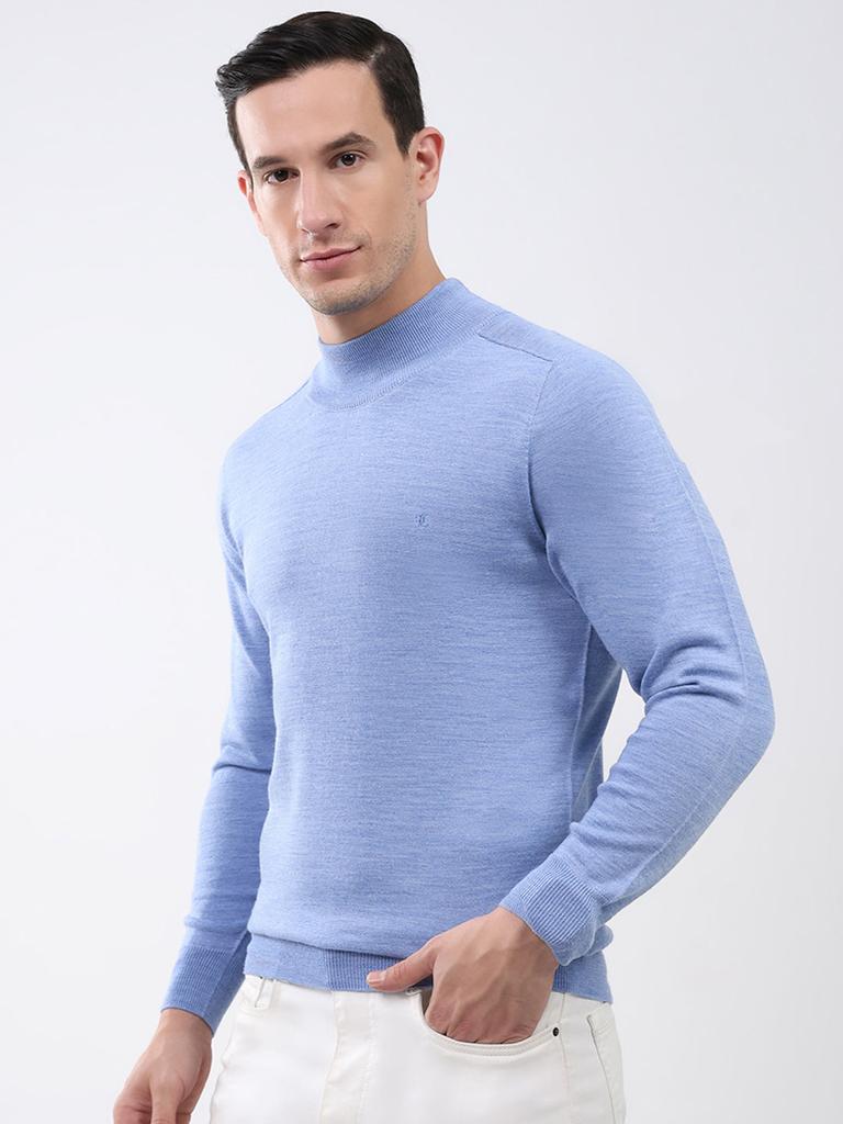 Monte Carlo Mens Regular Fit Solid Pullover