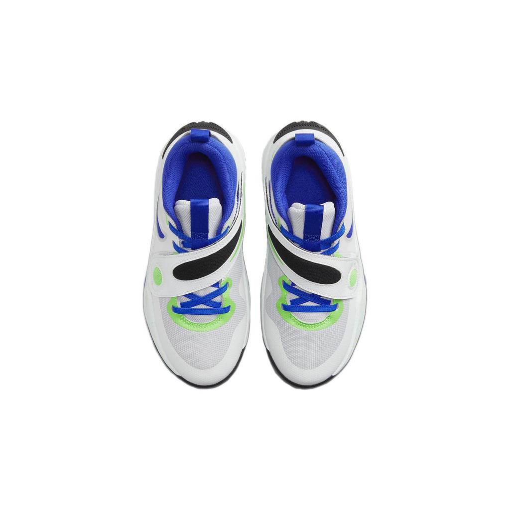 Nike Team Hustle D 11 Green Strike Racer Blue GS DV8996-101