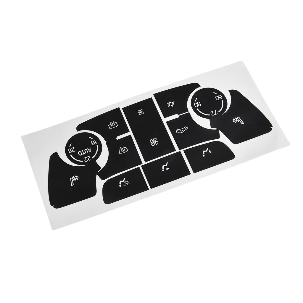 Button Repair Stickers Compatible with For Buick Verano and For Encore Cars