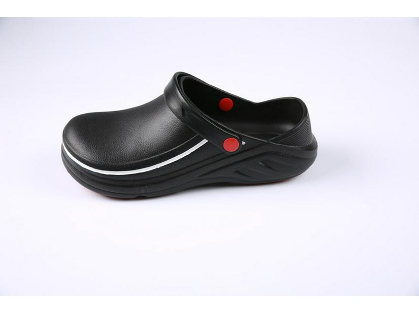 Oil-Proof Non-Slip Safety Work Shoes: Anti-Smash Protective Chef Footwear