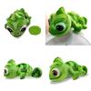 Cute Frog Plush Toy With Long Hair And Color-changing Features 16cm Size