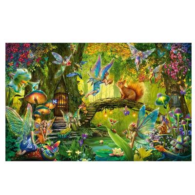 5d diy pintura diamante floresta elf diamante bordado borboleta esquilo cenário pintura de cristal mosaico ponto cruz