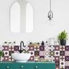 Maeau Wall Tile Wallpaper Stylish Tile Mosaic Tile Set of Nordic No Tools Easy for and DIY Wallpaper Decoration X 10cm X Stickers, Stickers, Stickers,