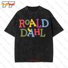 Roald Dahl World Book Day 2018 Kids Top Vintage Oversized Tshirt Size S 3xl 92qg