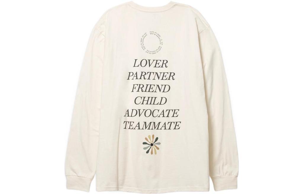 Vans DIVINE ENERGY LS T Shirt Unisex White VN0A7SN13KS