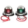12V8 LED Waterproof Yacht Light Stainless Steel Marine LED Navigation Light Red & Green Signal Lichter Navy Guide