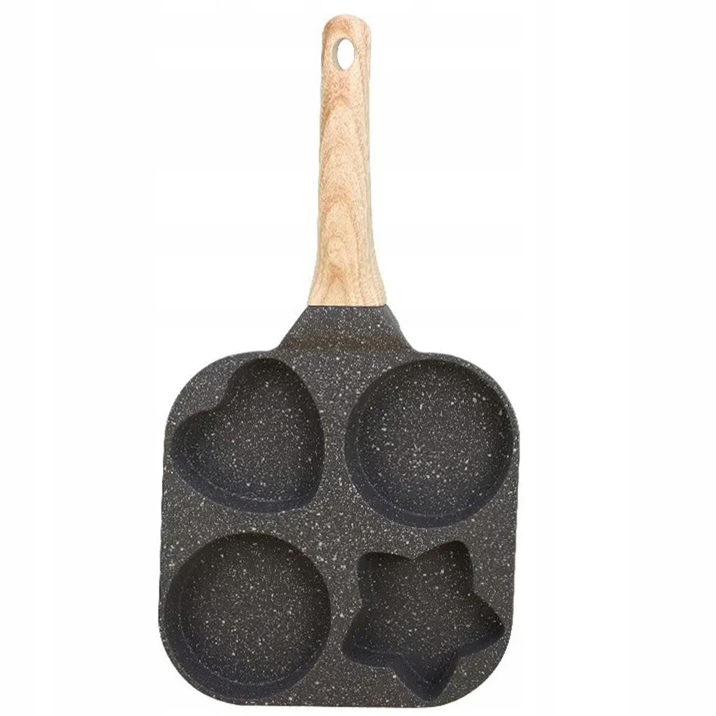 Patelnia Do Jajek I Placków 4 Wzory Non-Stick (Nieprzywierająca)