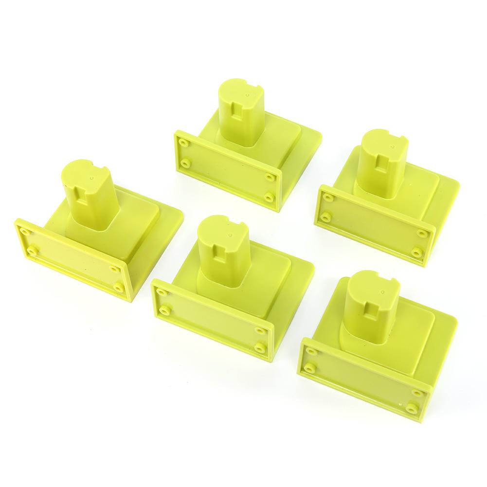 Power Tools Storage Bracket Lightweight Tool Storage Mounting Bracket Eco-friendly ABS Easy Install for Power Drill Accessories