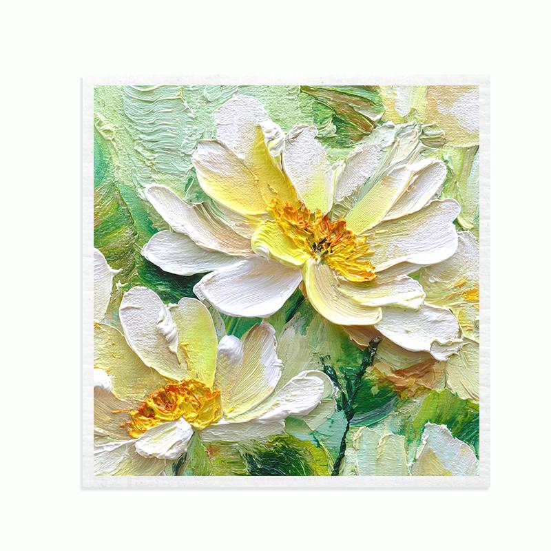 6pcs Natural Wood Pulp Cotton Sponge Cloths, Super Absorbent & Quick-Drying Reusable Dishcloths for Kitchen Cleaning