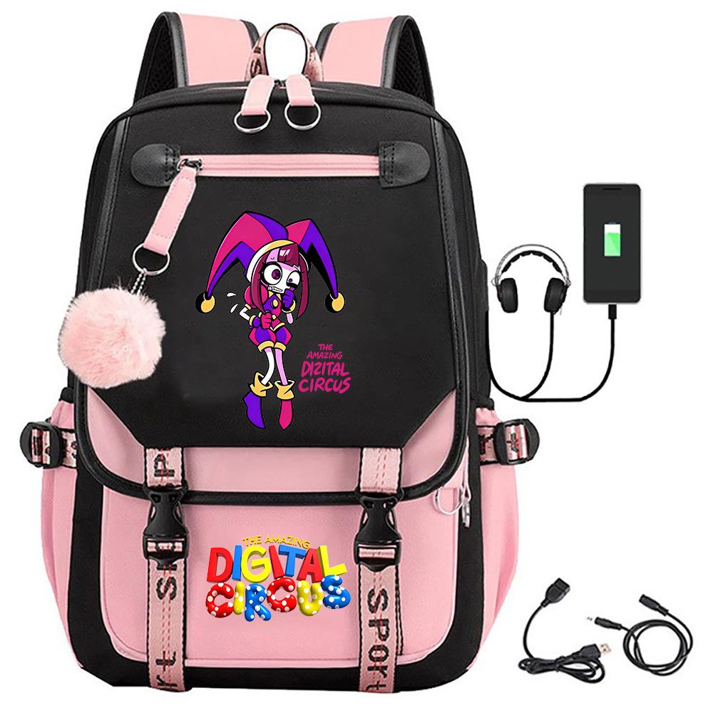 Schulrucksack mit großer Kapazität und Schultergurt; Schüler Drei-teiliges Federmäppchen-Set