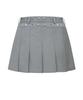 Kwajipyuliti Studded Pleated Skirt (Gray)