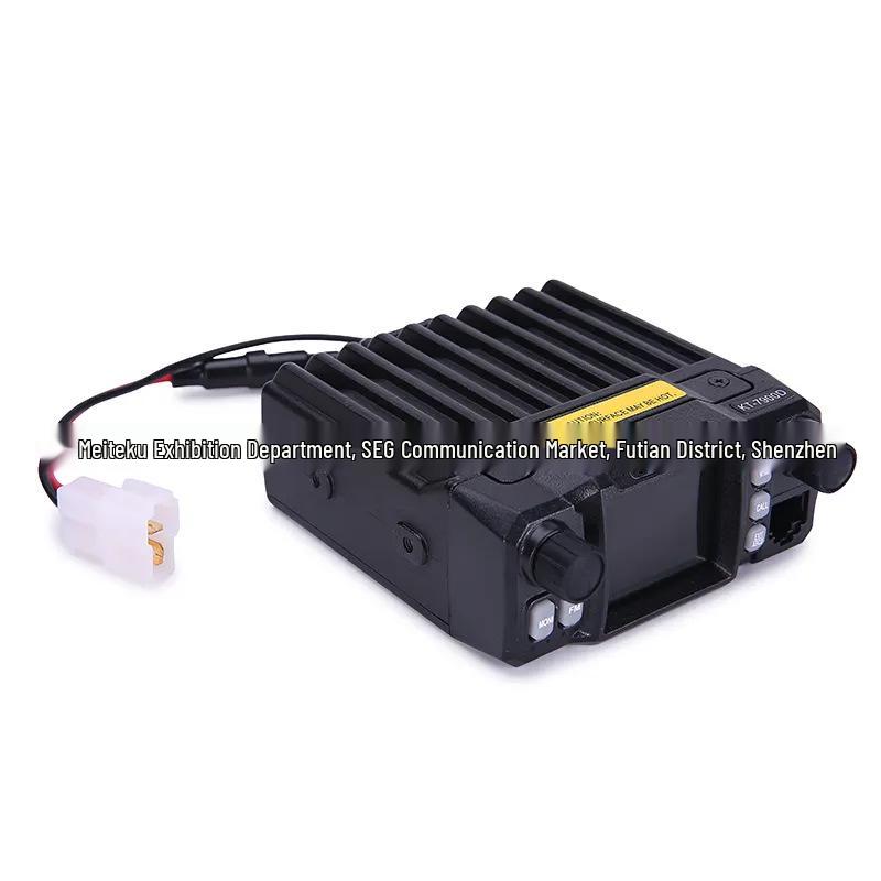 QYT KT-7900D Vehicle Walkie-Talkie, 4-Band, 25W, Color Screen, for Self-Driving Tours and Mobile Radio.