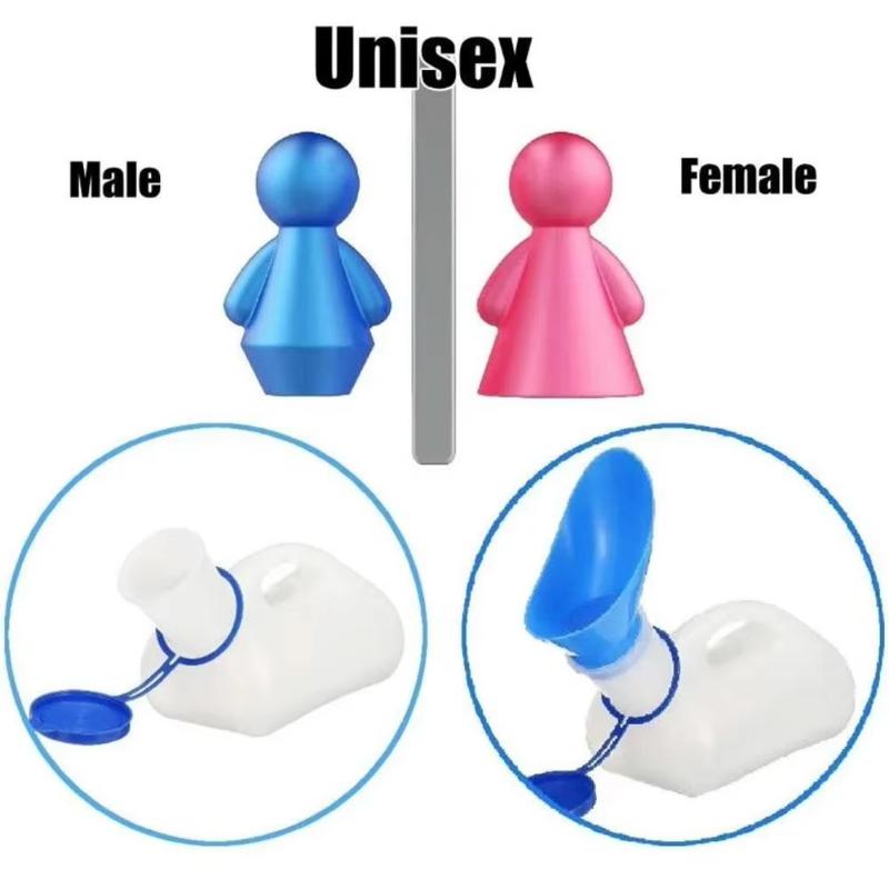 Portable Travel Urinal For Men & Women -Leak-Proof,Spacious Convenient Large Capacity Ideal For Rvs,Camping Outdoor Activities