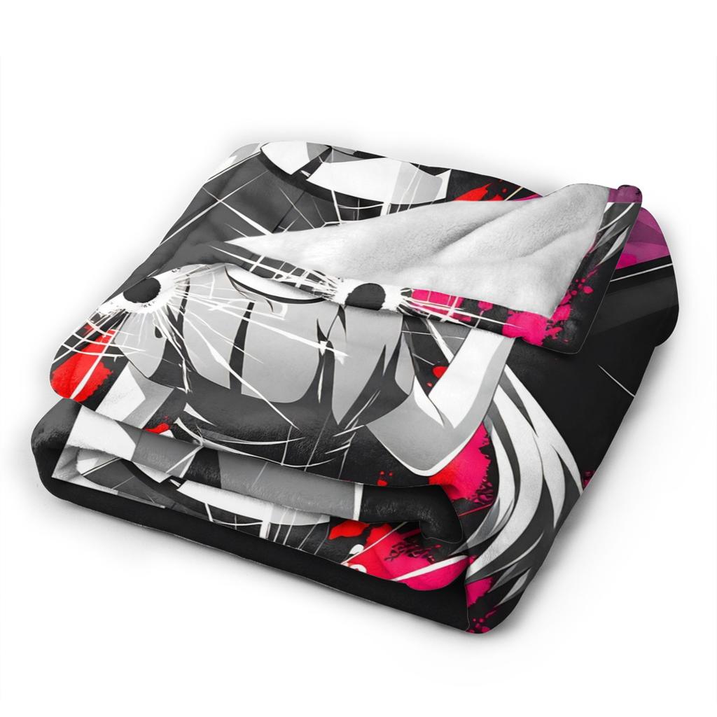 Mirai Nikki Gasai Yuno Super Soft Blankets Plush Throw Blanket Street Trend Couch Chair Flannel Bedspread Sofa Bed Cover