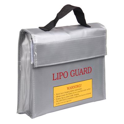 Handheld Fireproof Explosionproof Lipo Battery Safe Bag Portable Heat Resistant Pouch Sack for Battery Charge & Storage