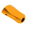 Fishing Reel Knob Replacement Flat for Lure Sea Fishing Handle Accessories Aluminum Alloy Gold