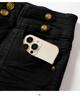 2024 Women's High-Waisted Slit Flared Jeans: Stylish Micro-Flared Pants for Fall/Winter