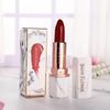 LANYI Dusky Rose & Auntie Red Matte Long-lasting Lipstick - Moisturizing, Waterproof, Cherry Red Aura Whitening.