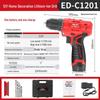 Delixi Electric 12V Cordless Lithium-ion Drill CN plug (adapter included)