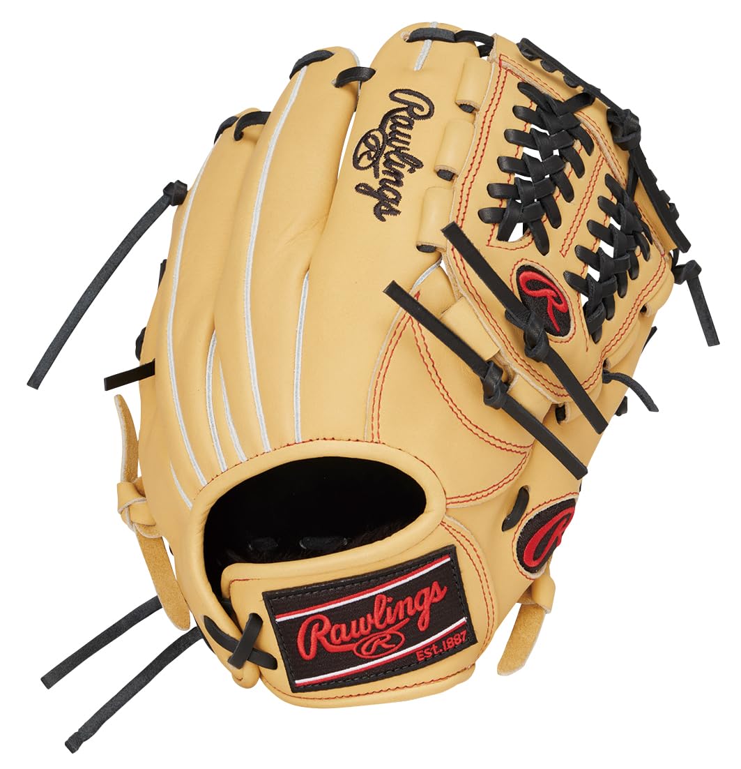 

Rawlings Junior PRO EXCEL Baseball Glove GJ6HEN6L1FS Camel Size L HOH® –FS Style– All-Around (Left-Handed)