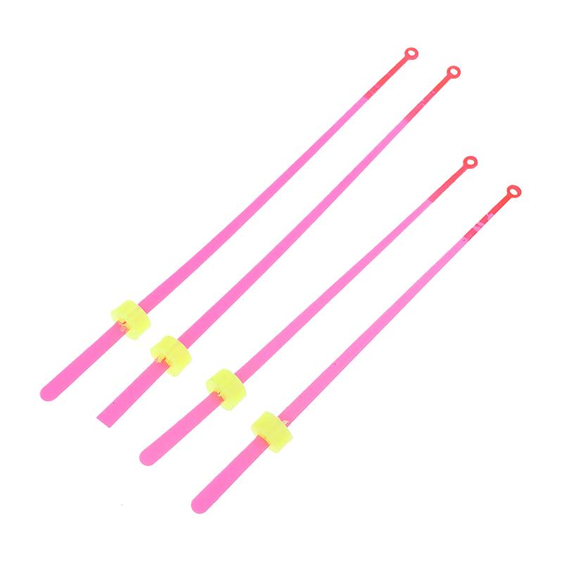 5Pcs/Set Bobber Indicator Fishing Extension Pole 12/14CM Portable Winter Ice Fishing Rod Top Tip Section Fishing Tackle Gear