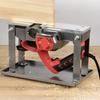 Portable Flip Bracket Holder Electric Planer Woodworking Guide Support Labor-saving Accessories