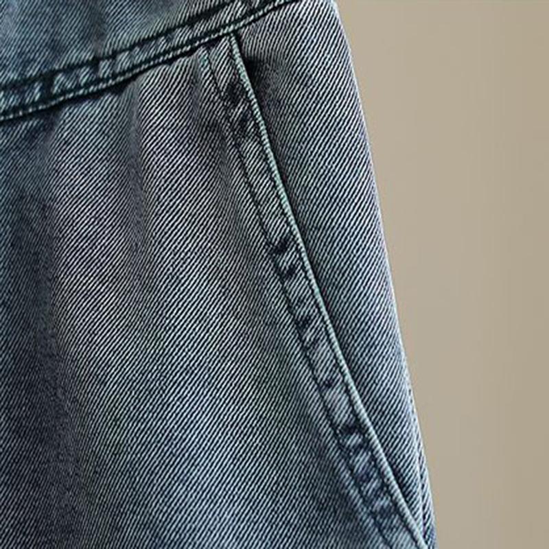 High Waist Jeans for Women Loose Straight Leg Denim Pants Female Casual and Simple Women's Wear Harem Pants