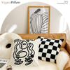 Nordic Retro Houndstooth Sofa Cushion Pillow for Living Room or Bedroom