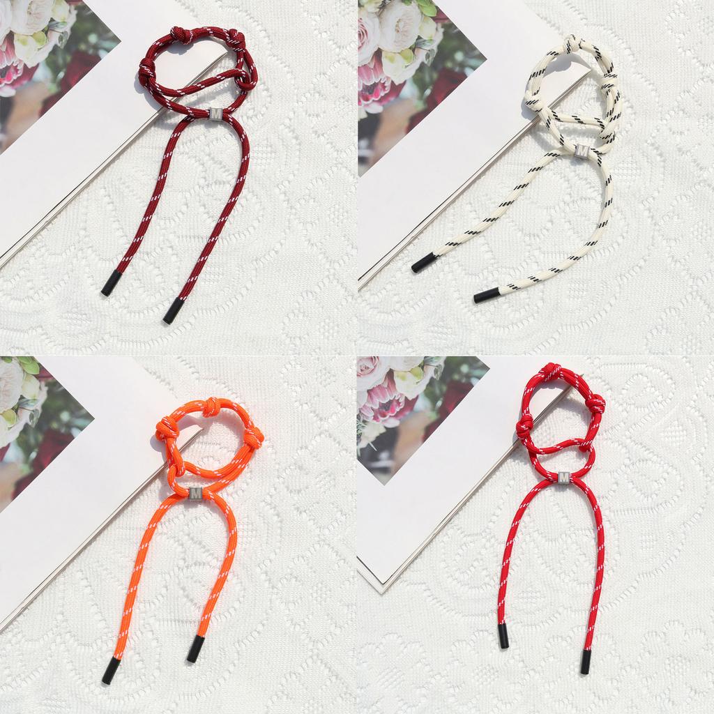 Adjustable Length Sturdy Nylon Rope Bracelet Fashionable and Portable for Men and Women Accessory for Everyday Wear
