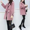 2024 Autumn/Winter Plus Size Slimming Wool Coat for Petite Women