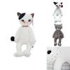 Cute Rice Field Minho Displeased Cat Plush Toy Stuffed Animal Doll Paw Cat
