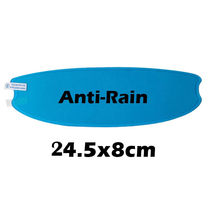 2pcs Motorcycle Helmet Rainproof Anti-fog Film Durable Nano For Helmet Motorcycle Full Face Axxis Helmet