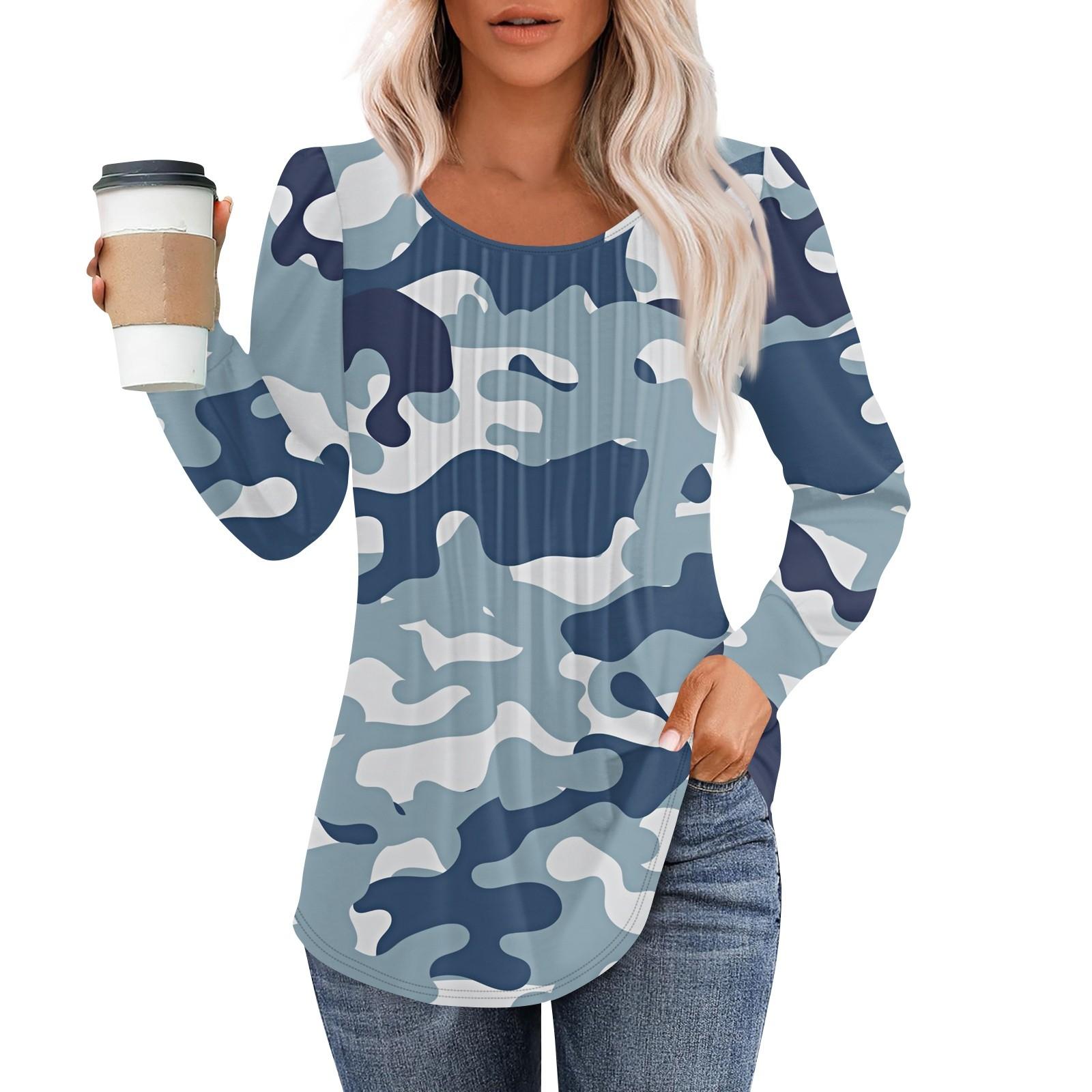 Рубашки с длинным рукавом для женщин — фото 8