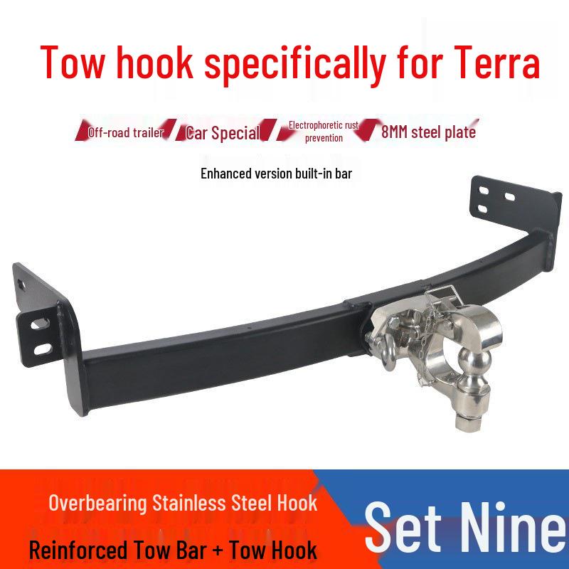 Nissan Terra Trailer Hooks & Tow Supports: Specialized Rear Hooks and Modified Tow Bars