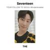 Seventeen TOUR FOLLOW TO SEOUL Winderbreaker Official Photocard