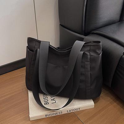Women's Bag Designer Luxury Bag Nylon Commuting Shoulder Handbag Solid Color Tote Bag Mommy Large Capacity Vacation Handbag