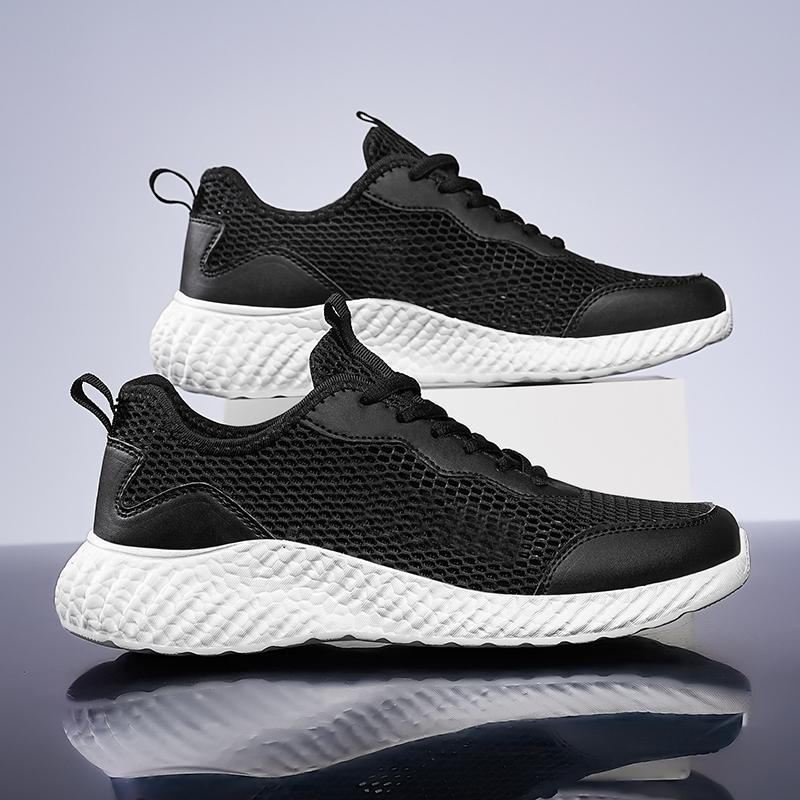 Men's Sneakers 2024 New Men's Running Shoes Outdoor Anti-skid Sports Running Shoes Fashion Men's Sports Shoes Mesh Shoes