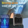 10000mAh Wearable Waist Fans Portable Mini Hanging Neck Fan Outdoor Camping Sports Waist Fan with Power Bank LED
