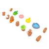 13pcs Mini Figures Cute Capybara Water Pool Turtle Shape Water Proof Resin Miniature Figurines for Doll House Tabletop