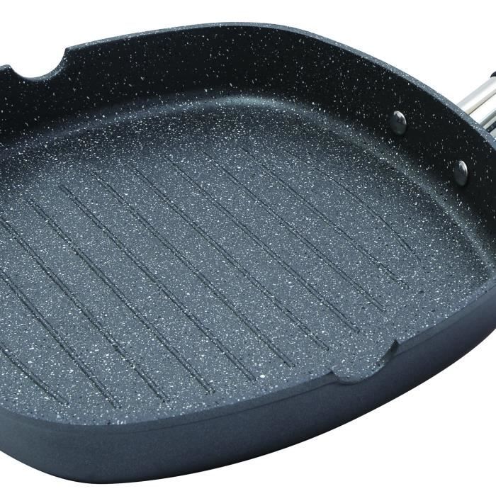 Bergner Poêle En Aluminium Forgé, Noir