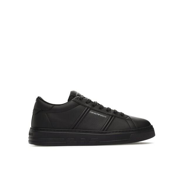 Мужские кроссовки Emporio Armani X4x570 xn840 k001 чёрные
