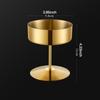 Stainless Steel Dessert Cup Sundae Bowl Ice Cream Cup for Picnic KTV Wedding