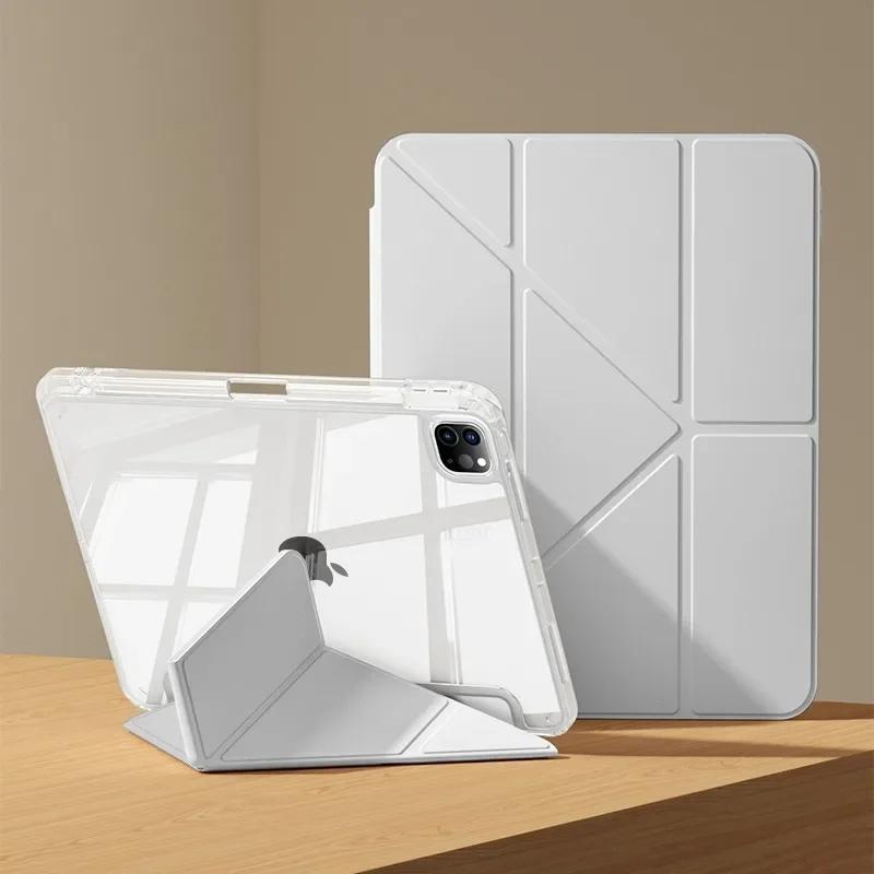 Y Fold Magnetic Case For iPad A16  Air5 Air4 iPad Air11 13 M3 M2 M4 M5 Pro11 13 12.9 10th 9th 8th 6th 5th 10.9 10.5 10.2 9.7