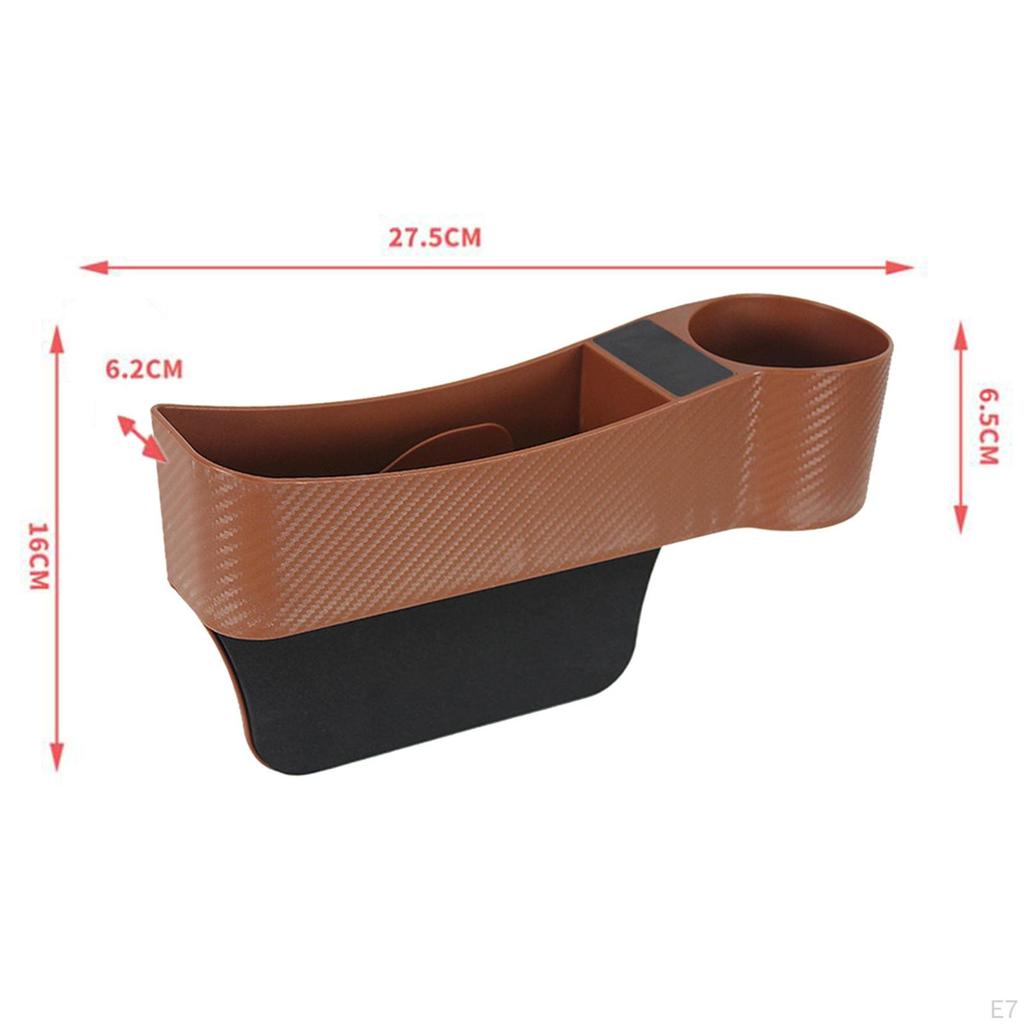 Filler Organizer, Seat Side Storage Box Car Front Accessories For Holding Phone,