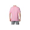 Nike Men's Pink Comfortable and Breathable Cotton Crew Neck Short-Sleeve T-Shirt