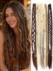 2Pcs Long Braid Hairpiece Clip In Hair Extensions