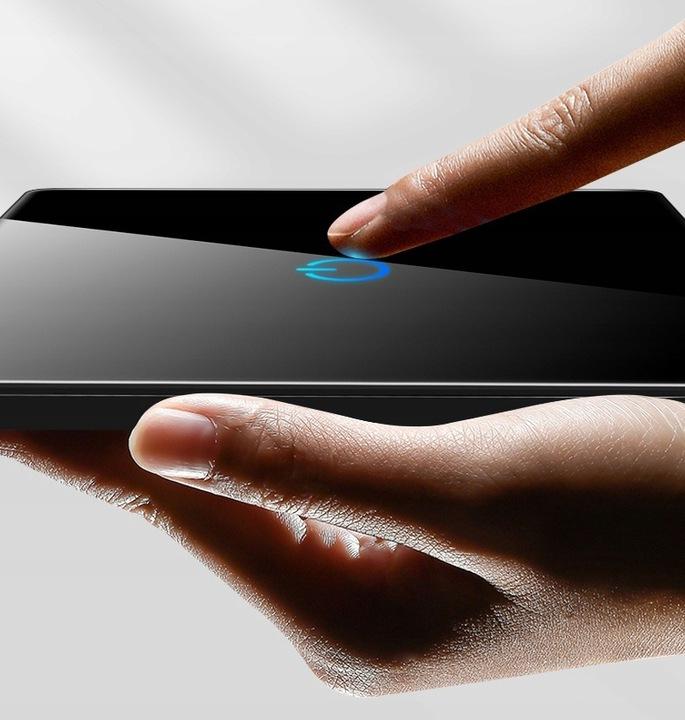 Single Wi-Fi Touch Light Switch Black